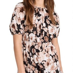 Rails Khloe Mini Dress in Sepia Roses